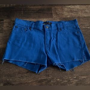 Levi’s Y2K Bright Blue Studded Jean Shorts Size 10